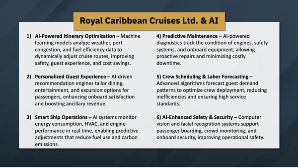 Royal Caribbean Group - AI